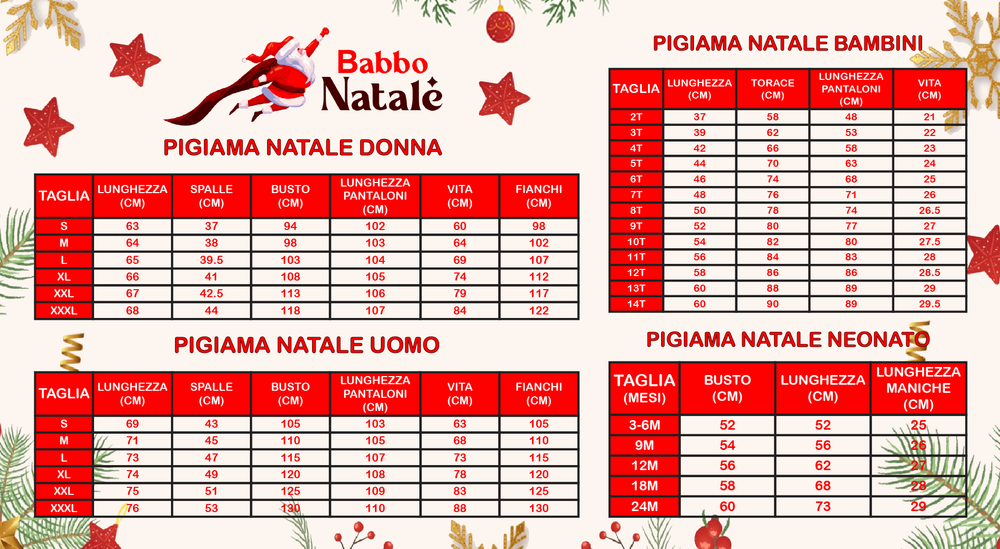 Pigiama Natale Famiglia Camioncino con Abete