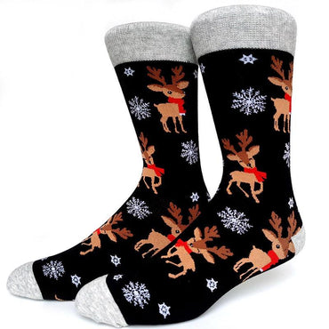 Calze Natalizie Due Modelli Babbo Natale e Renne