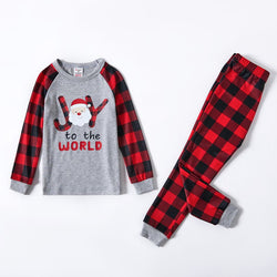 Pigiama Natale Famiglia Babbo Natale Joy unisex