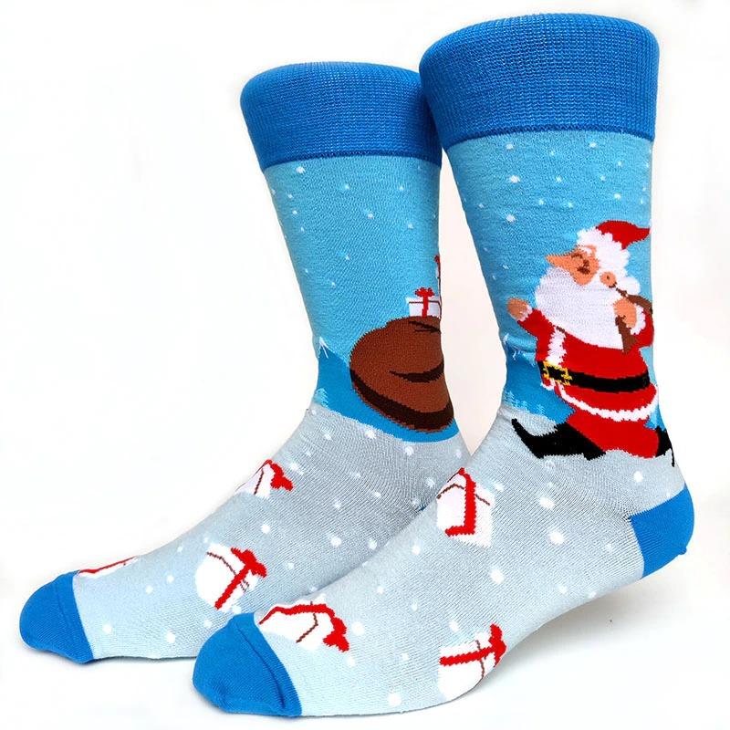 Calze Natalizie Babbo Natale Consegna i Regali