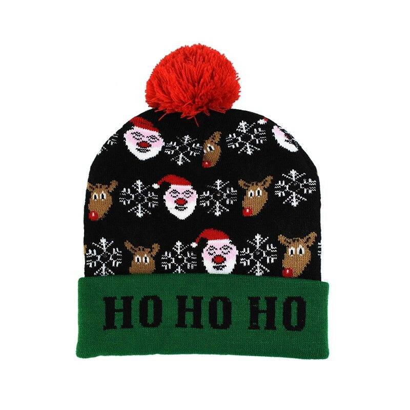 Cappello Di Natale Babbo Natale e Rudolph