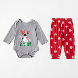 Pigiama Natale Famiglia<br/> Let it snow