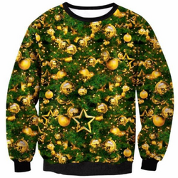 Maglione natalizio albero di natale