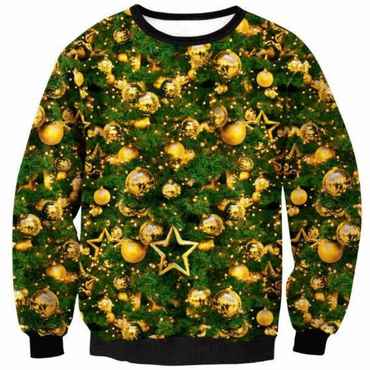 Maglione natalizio albero di natale
