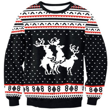 Maglione natalizio Tre Renne