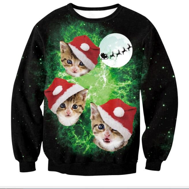 maglione natalizio gattini di natale