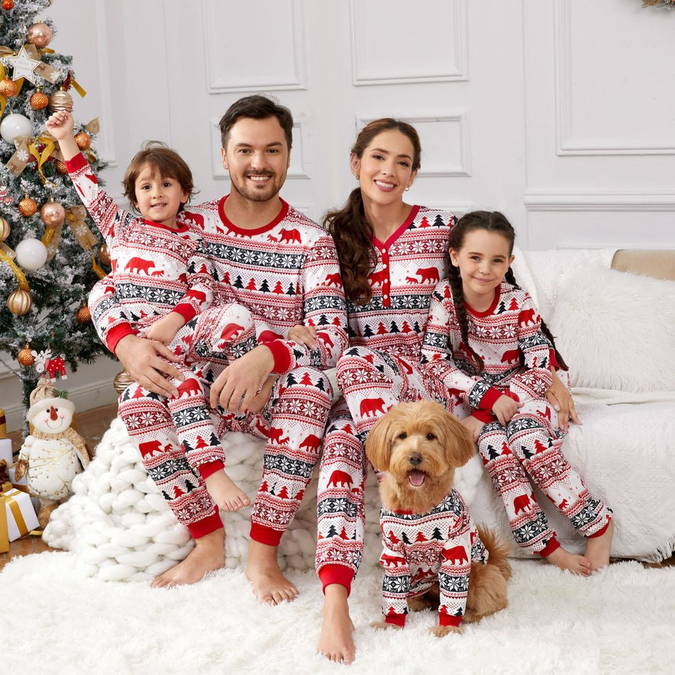 Pigiama Natale Famiglia Polar Unisex