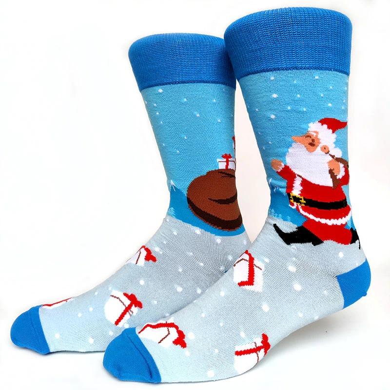 Calzini addensati di buon Natale Calzini di Babbo Natale per albero di  Natale Divertenti calze da donna per donna – i migliori prodotti nel  negozio online Joom Geek